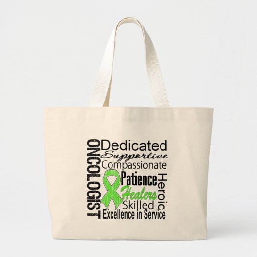 Lymfoom Oncoloog Collage Grote Tote Bag (Voorkant)