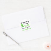 Lymfoomondersteuning (oom) ronde sticker (Envelop)