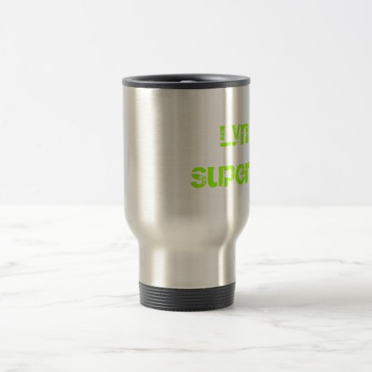 Lymie Superheld Travel Mug Reisbeker (Center)