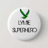LYMIE SUPERHERO Button (Voorkant)