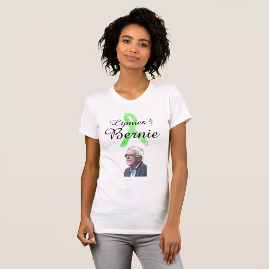 Lymies 4 Bernie Sanders T-shirt (Voorkant volledig)