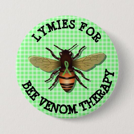 Lymies voor de Button van de Bee Venom-therapie (Voorkant)