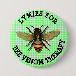 Lymies voor de Button van de Bee Venom-therapie