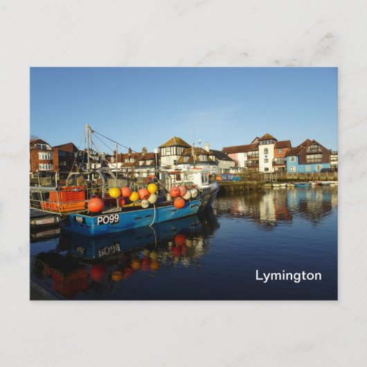 Lymington Briefkaart (Voorkant)