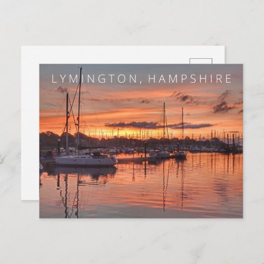 Lymington Briefkaart (Voorkant / Achterkant)