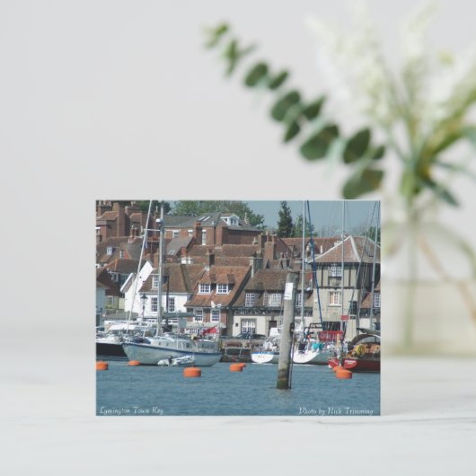 Lymington Town Key Briefkaart (Staand voorkant)