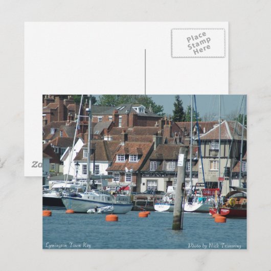 Lymington Town Key Briefkaart (Voorkant / Achterkant)