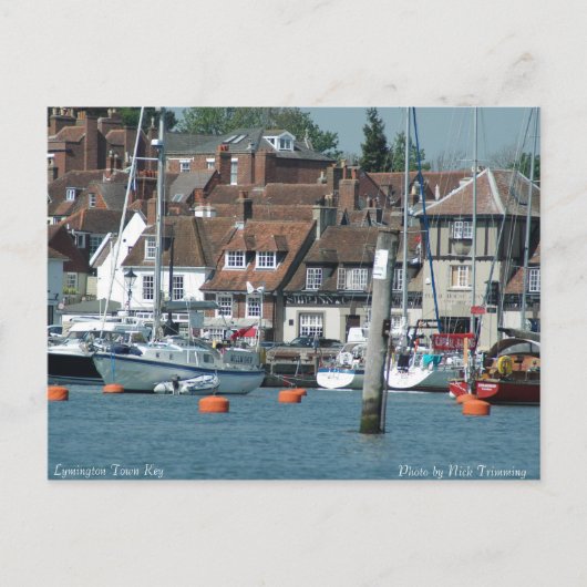 Lymington Town Key Briefkaart (Voorkant)