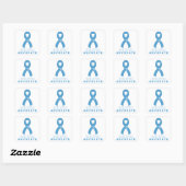 Lymphedema Advocate White Square Sticker (Vel)