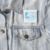 Lymphedema Hope Awareness Tegel Vierkante Button 5,1 Cm (In situ)