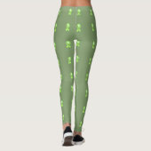 Lymphoma Awareness - Green Ribbon Tribute Leggings (Achterkant)