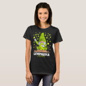 Lymphoma Awareness Month Lime Green Ribbon Gnome T-shirt (Voorkant volledig)