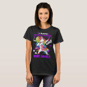 Lymphoma Awareness Ribbon Support Gifts T-shirt (Voorkant volledig)