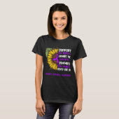 Lymphoma Awareness Ribbon Support Gifts T-shirt (Voorkant volledig)