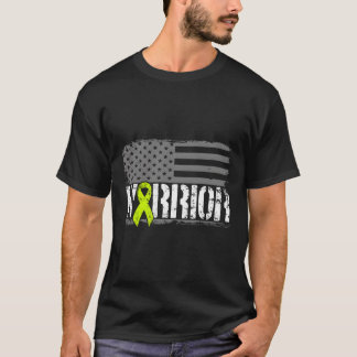 Lymphoma Awareness Warrior Shirt met lange mouwen