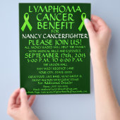 Lymphoma Cancer Benefit Flyer (Hand)