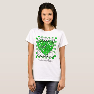 Lymphoma Cancer Support Squad Aangepaste naam Shir T-shirt