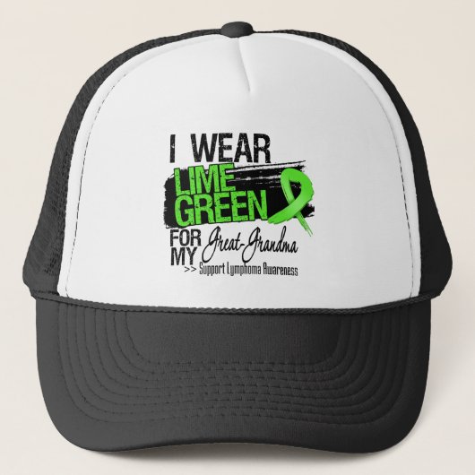 Lymphoma Ribbon voor mijn grootmoeder Trucker Pet (Voorkant)