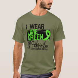 Lymphoma Ribbon voor mijn schoonvader T-shirt