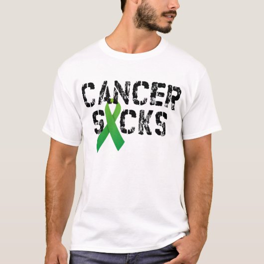 Lymphoma Sucks T-shirt (Voorkant)