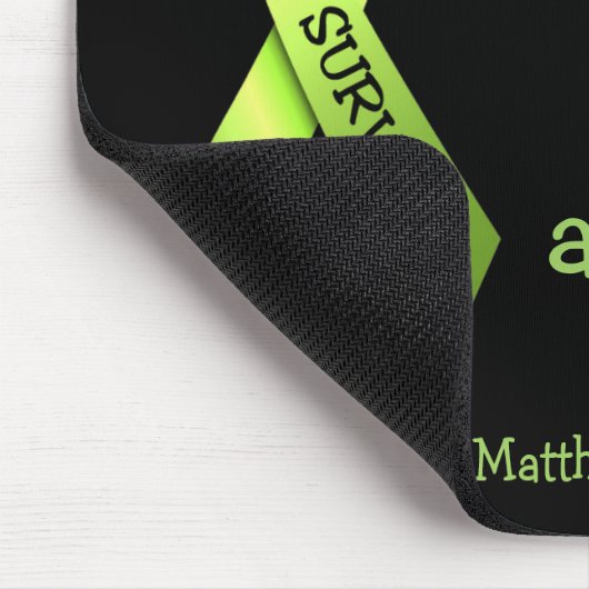 Lymphoma Survivor Mousepad Muismat (Hoek)