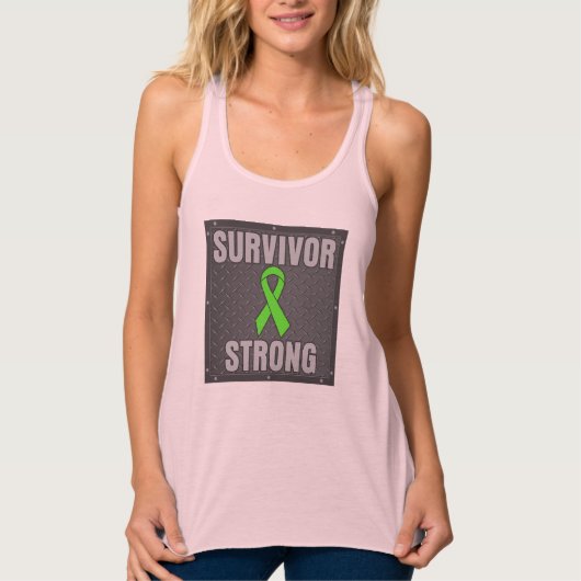 Lymphoma Survivor Strong Tanktop (Voorkant)