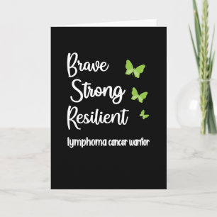 Lymphoma Warrior Hodgkins Lymphoma Cancer Survivor Kaart