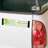 Lymziekte - 200.000 nieuwe hoesjes per jaar! bumpersticker (Op Truck)