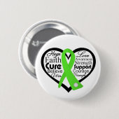Lymziekte Harde ribbon Collage Ronde Button 5,7 Cm (Voorkant /achterkant)