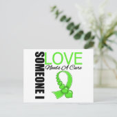 Lymziekte iemand van wie ik hou, heeft een kuur no briefkaart (Staand voorkant)