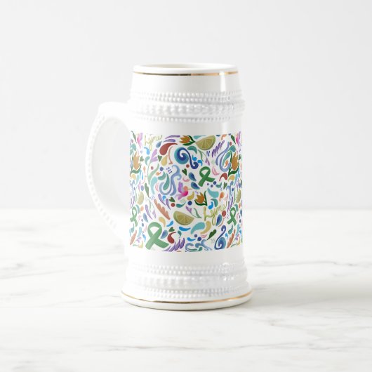 Lymziekte ondersteunt groene lintgrenswaarde bierpul (Voorkant links)