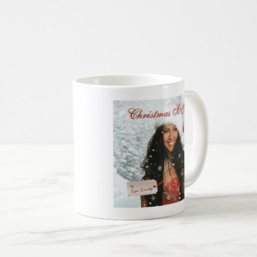 Lyn Liechty "Kerstmis is jij" koffie Mok (Voorkant rechts)