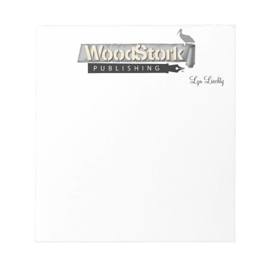 Lyn Liechty WoodStork Publishing Note Pad Notitieblok (Voorkant)