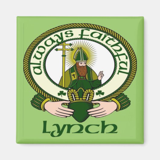 Lynch Clan Motto Magnet (Voorkant)
