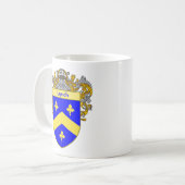 Lynch Coat of Arms (Beheerd) Koffiemok (Voorkant links)