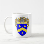 Lynch Coat of Arms (Beheerd) Koffiemok (Links)