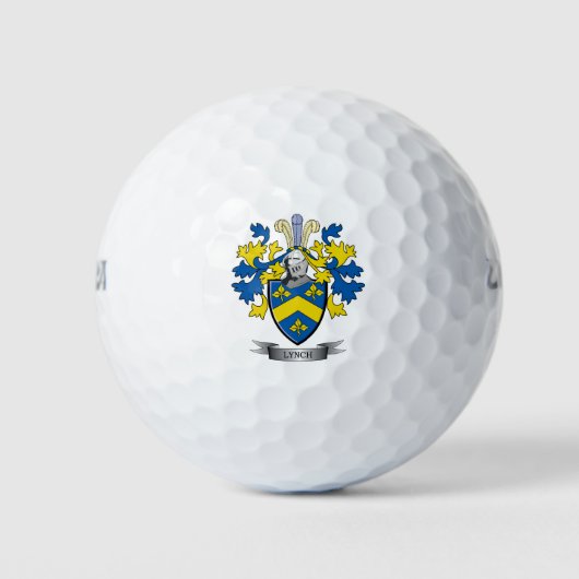 Lynch Coat of Arms Golfballen (Voorkant)