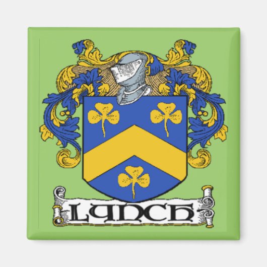 Lynch Coat of Arms Magnet (Voorkant)