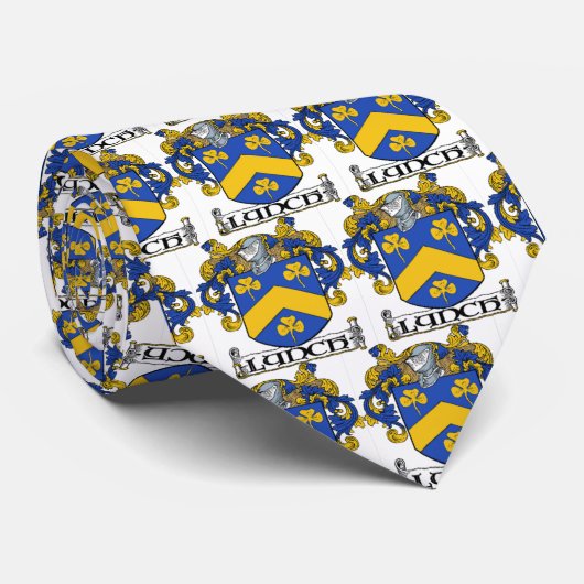 Lynch Coat of Arms Stropdas (Opgerold)