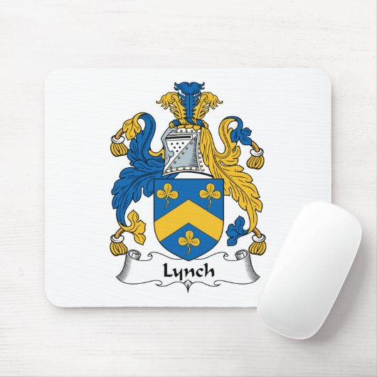 Lynch Family Crest Muismat (Met muis)