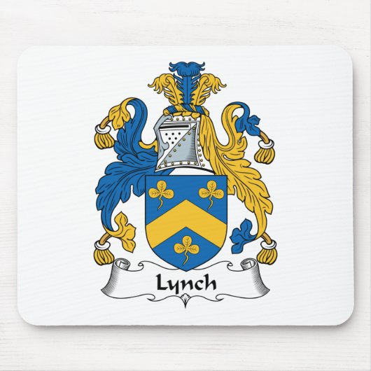 Lynch Family Crest Muismat (Voorkant)