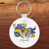 Lynch Family Crest Sleutelhanger (Voorkant)