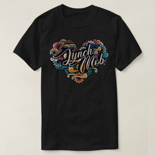 Lynch Mob VIGNETTE KLEUR T-shirt (Design voorkant)