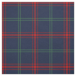 Lynch Tartan Pattern Navy Blue Irish Pset Stof