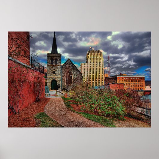 lynchburg uitzicht Allied Arts Poster (Voorkant)