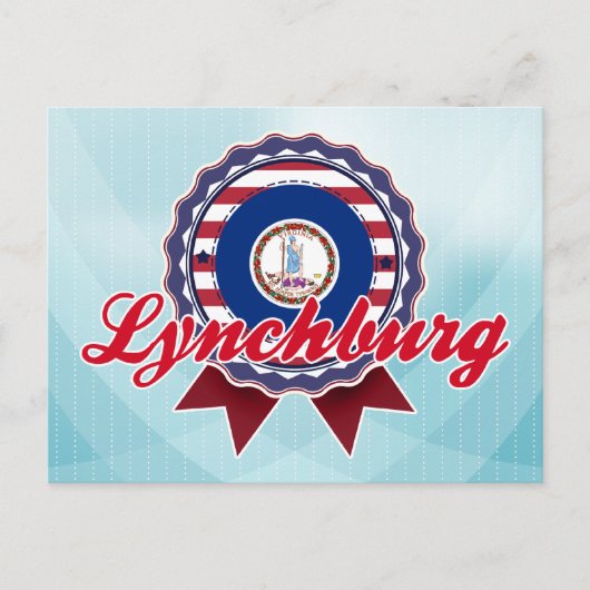 Lynchburg, VA Briefkaart (Voorkant)