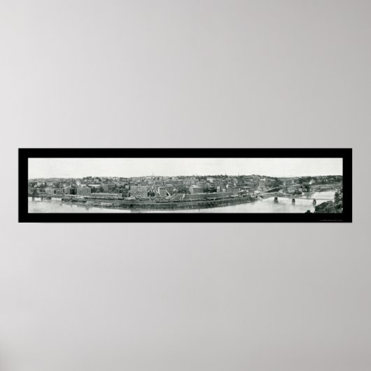 Lynchburg, VA Foto 1908 Poster (Voorkant)