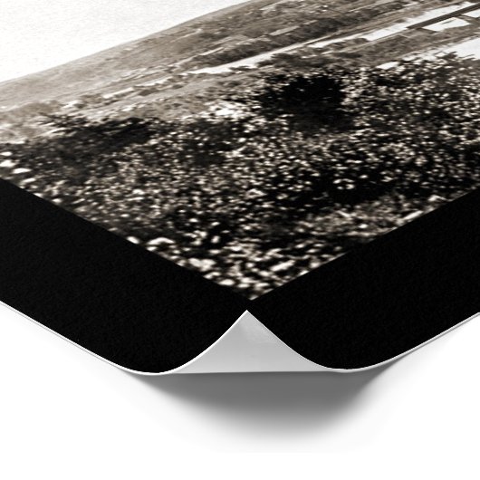 Lynchburg VA Train Foto 1913 Poster (Hoek)