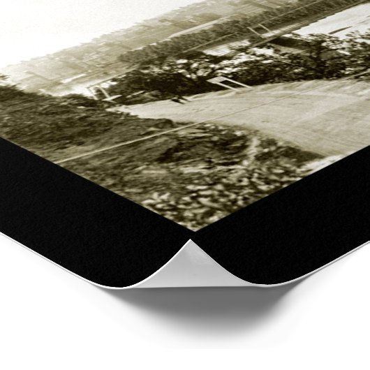 Lynchburg, VA Viaduct Foto 1919 Poster (Hoek)