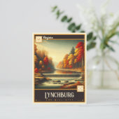 Lynchburg, Virginia | BRIEFKAART (Staand voorkant)